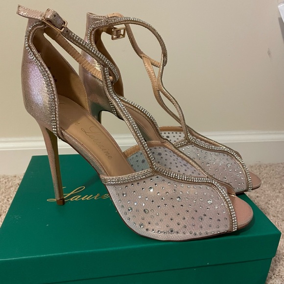 *BRAND NEW! Lauren Lorraine Stilettos!!  Perfect for Wedding, Prom, and Formal!! - Picture 4 of 14